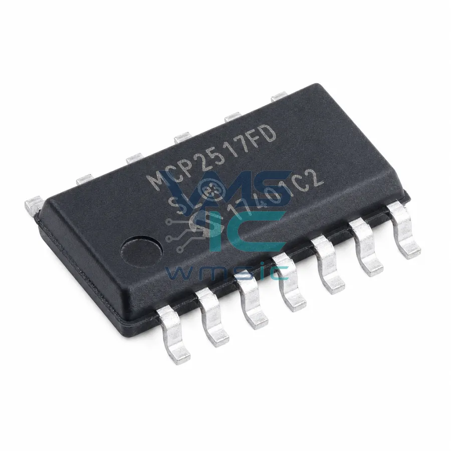MCP2517FD-H/SL External CAN FD Controller with SPI Interface SOIC-14 MCP2517FD SOIC-14