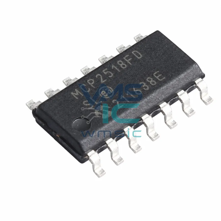 MCP2518FDT-H/SL External CAN FD Controller with SPI Interface SOIC-14 MCP2518FDT SOIC-14