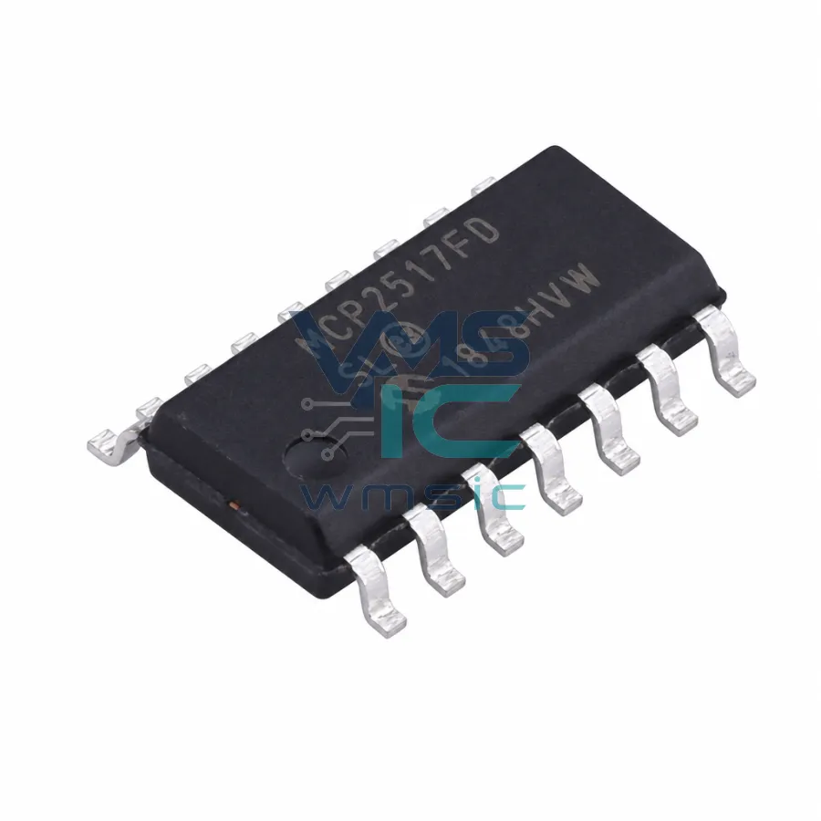 MCP2517FDT-H/SL External CAN FD Controller SPI Interface SOIC-14 MCP2517FDT SOIC-14