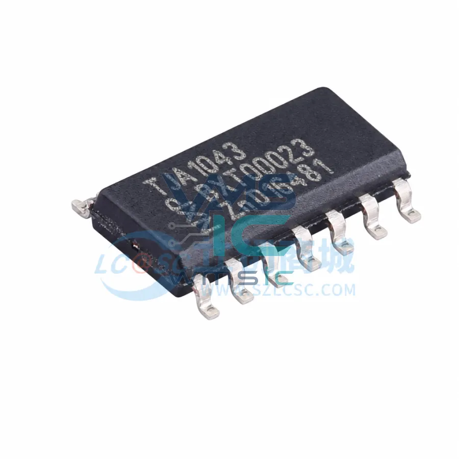 TJA1043T/1J High-Speed CAN Transceiver 5Mbps 4.5V-5.5V SOIC-14 TJA1043T SOIC-14
