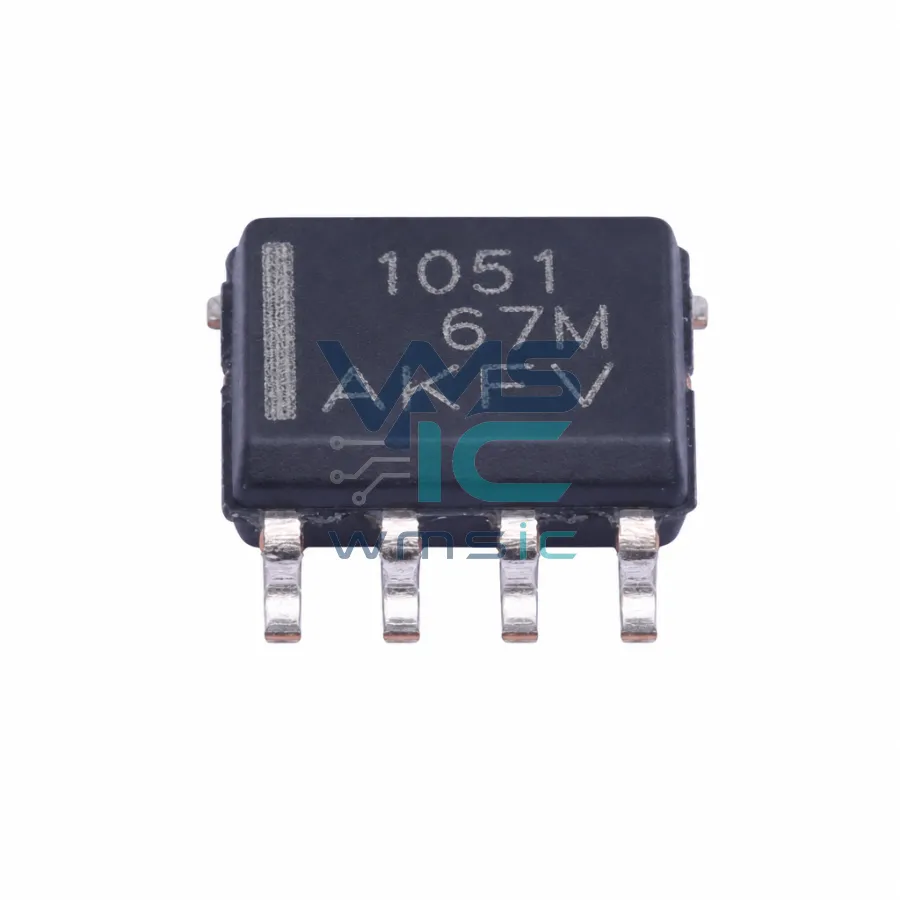 TCAN1051HGDR High-Speed CAN FD Transceiver 5Mbps 4.5V-5.5V SOIC-8 TCAN1051HGDR SOIC-8