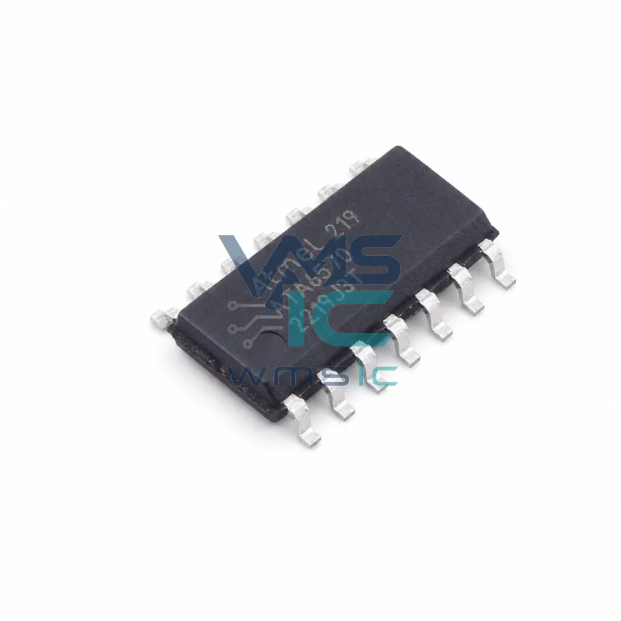 高速CAN收发器，支持部分网络功能 ATA6570 SOIC-14