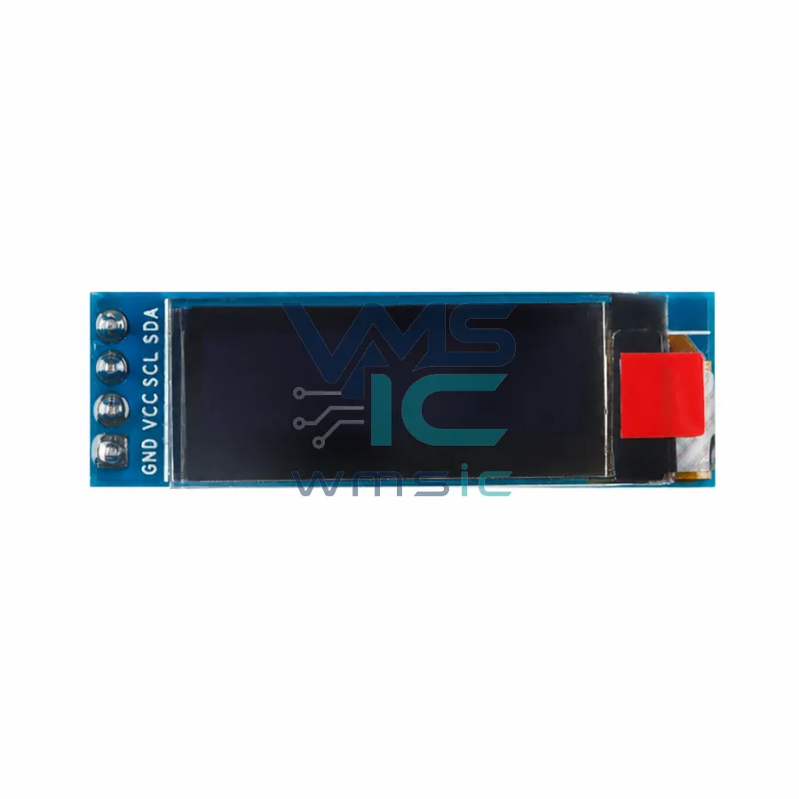 0.91寸OLED显示液晶屏模块 分辨率128*32 IIC接口 SSD1306驱动 SSD1306