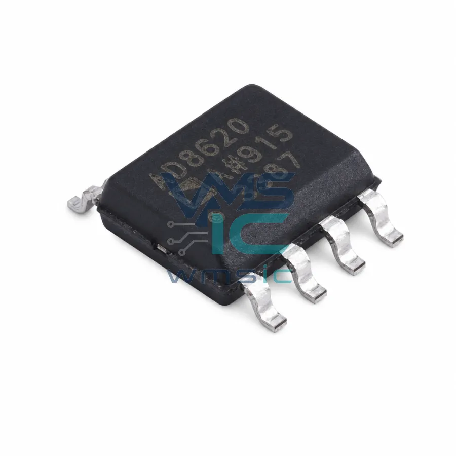 精密、超低噪声、低输入偏置电流、宽带宽JFET运算放大器 AD8620ARZ SOIC-8