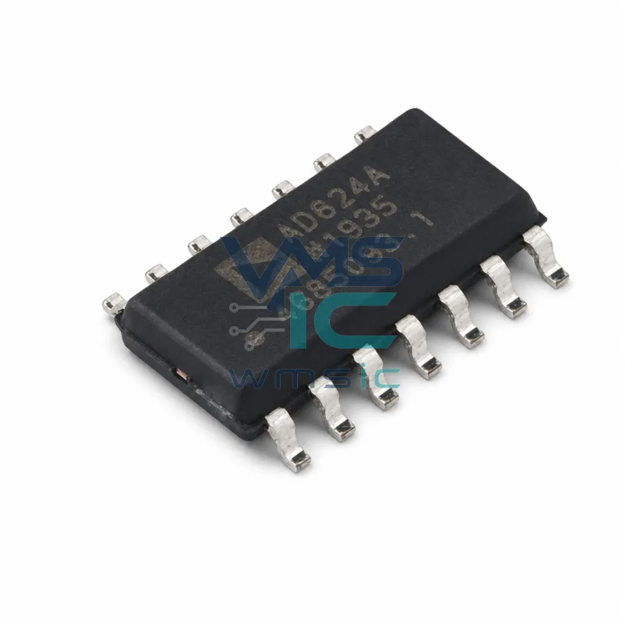 AD824ARZ-14-REEL7 Quad Low Power Rail-to-Rail FET Op Amp AD824ARZ SOIC-14