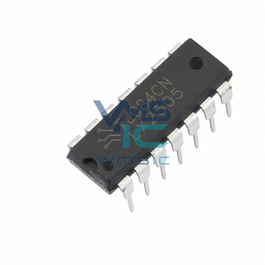 JFET输入四通道运放 TL084CN DIP-14