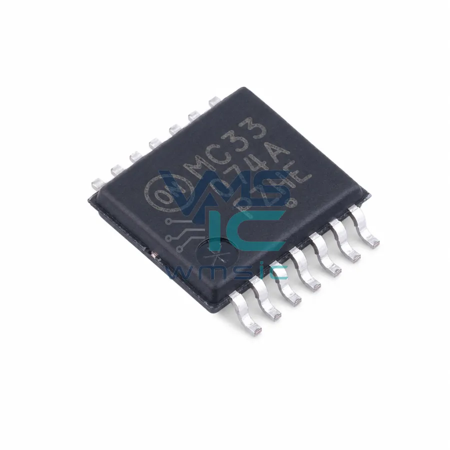 单电源3.0V至44V运算放大器 MC33074ADTBR2G TSSOP-14