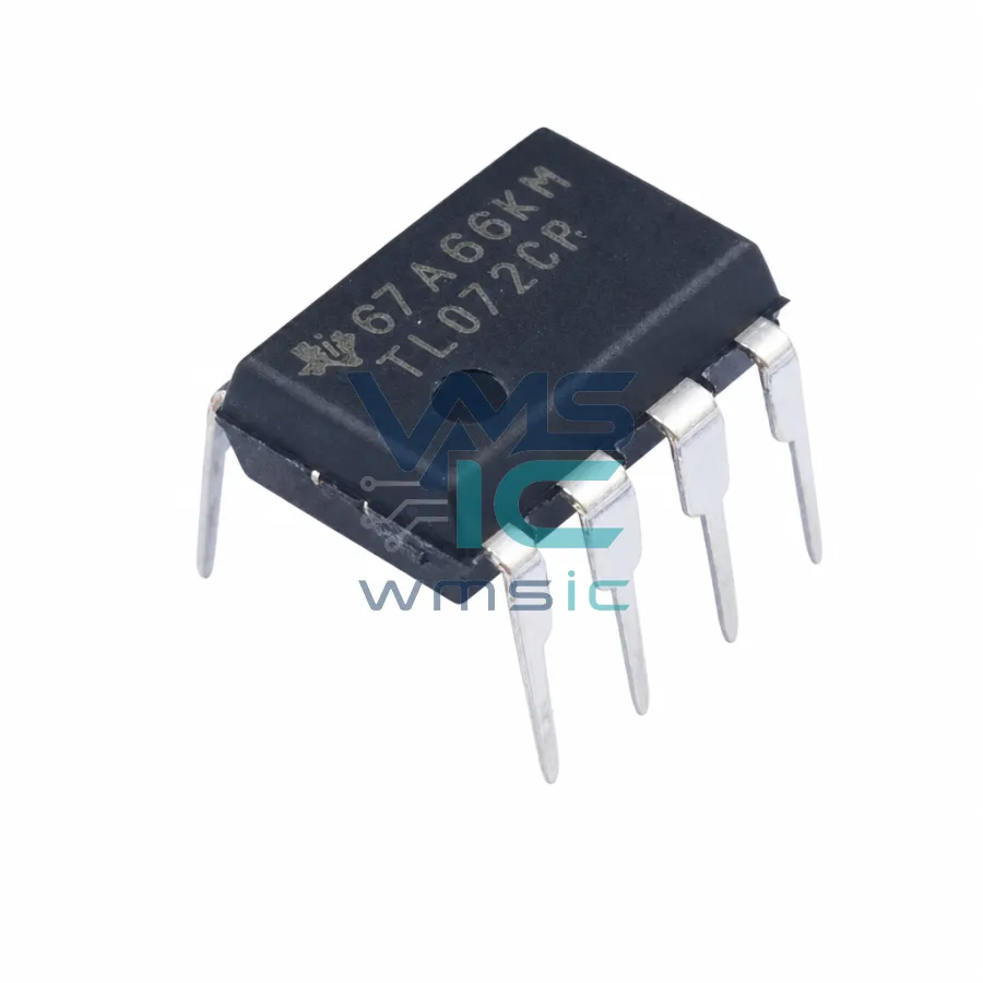 低噪声JFET输入运算放大器 TL072CP PDIP-8