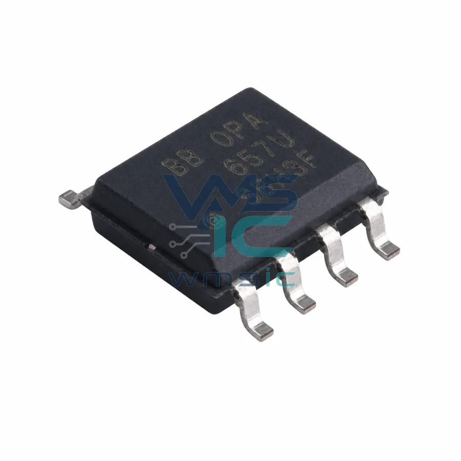 OPA657 1.6-GHz, 低噪声, FET输入运算放大器 OPA657U SOIC-8