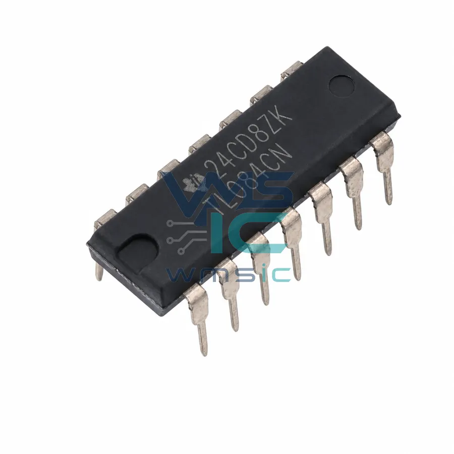 JFET输入运算放大器 TL084CN DIP-14