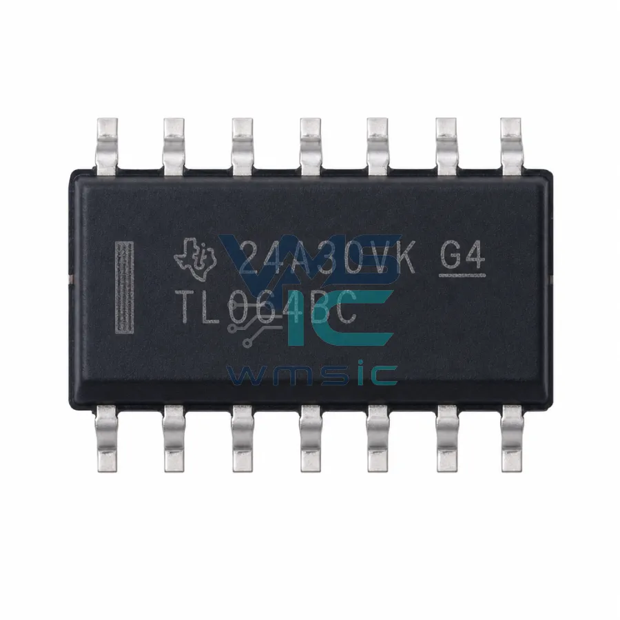 TL064BCDR Low Power JFET Input Quad Operational Amplifier TL064BCDR SOIC-14